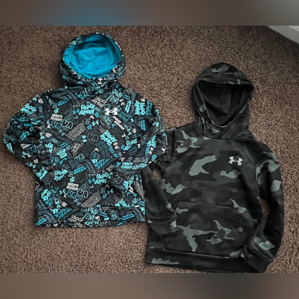 Boys YSM Under Armour Hoodie x2